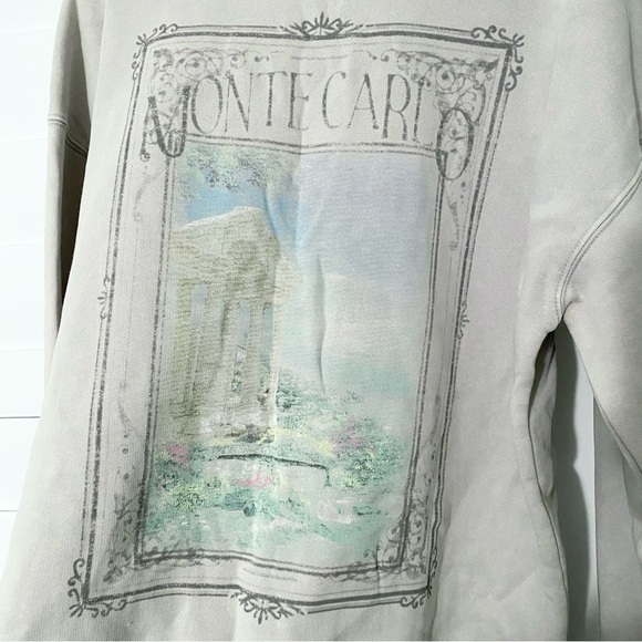 WILD FABLE | Monte Carlo Floral Graphic Sweatshirt Gray | Multiple Sizes! - Picture 3 of 5